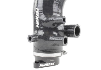 compare product PERRIN 15-21 Subaru WRX / 14-18 Forester XT Turbo Inlet Hose 3in. w/ Turbo Adapter Flange - Black