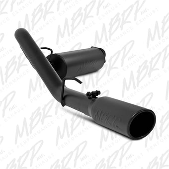 compare product MBRP 2000-2006 Jeep Wrangler (JK) Inline-4 2.5L Inline-6 4.0L Cat Back Single Side