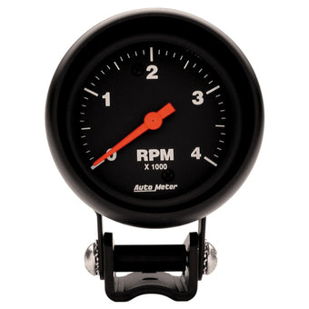 compare product Autometer Z-Series 2-5/8in 4K RPM Pedestal Tachometer Gauge