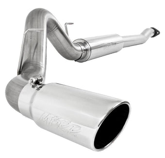 compare product MBRP 11-13 Ford F-150 3.5L V6 EcoBoost 4in Cat Back Single Side T409 Exhaust System
