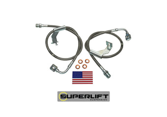 compare product Superlift 1987 GM Pickup/87-91 Blazer/Suburban w/ 4-6in Lift Kit (Pair) Bullet Proof Brake Hoses