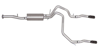 compare product Gibson 07-12 Chevrolet Avalanche LS 5.3L 2.25in Cat-Back Dual Split Exhaust - Aluminized