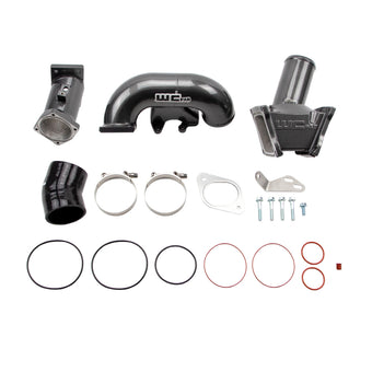 compare product Wehrli 2007.5-2010 LMM Duramax High Flow 3in Y-Bridge Kit- Gloss Black