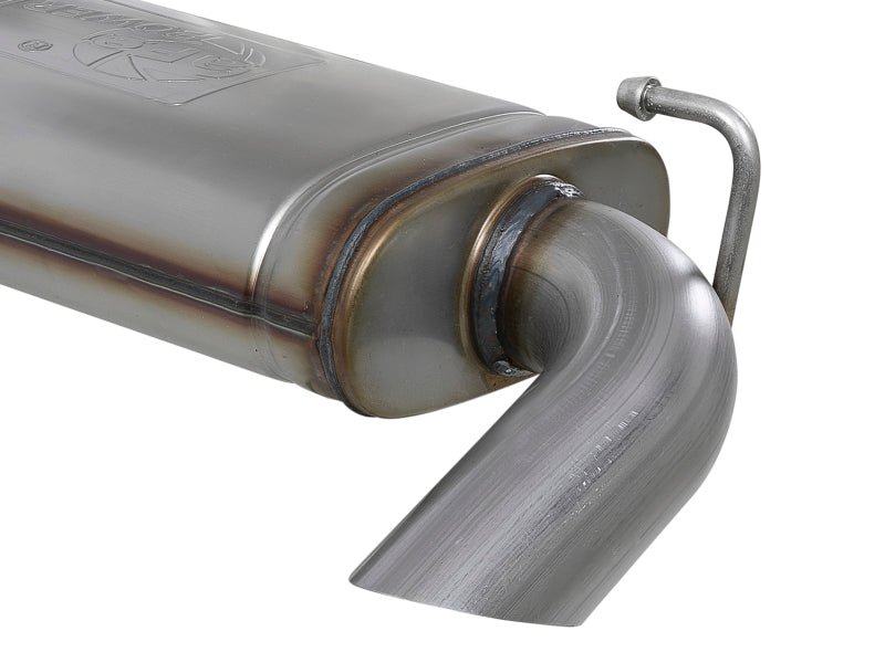 aFe MACHForce XP 18 - 20 Jeep Wrangler (JL) L4 - 2.0L (t) 3in 409 SS Cat - Back Hi - Tuck Exhaust - My Store