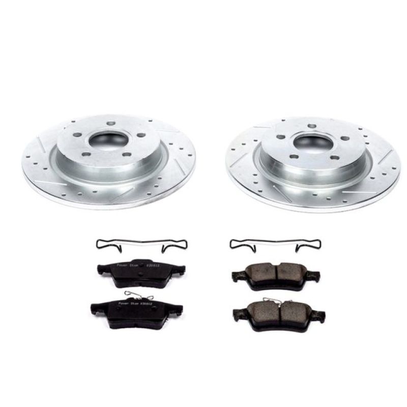 Power Stop 08 - 13 Volvo C30 Rear Z23 Evolution Sport Brake Kit - My Store