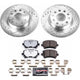 Power Stop 2013 Audi A3 Quattro Rear Z26 Street Warrior Brake Kit - My Store