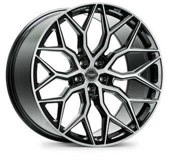 compare product Vossen HF-2 22x10.5 / 5x130 / ET20 / Deep Face / 84.1 - Brushed Gloss Black Wheel