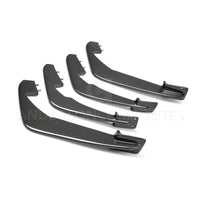 Anderson Composites 20 - 21 Chevrolet Corvette C8 Stingray Carbon Fiber Rear Diffuser Fins (Set of 4) - My Store