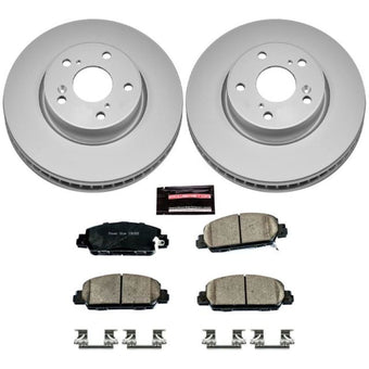 compare product Power Stop 13-19 Honda Accord Front Z17 Evolution Geomet Coated Brake Kit