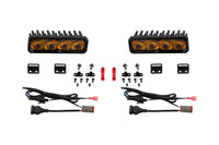 Diode Dynamics 22 - 26 Toyota Tundra Fog SS6 Pro LED Kit Yellow 3000K - My Store
