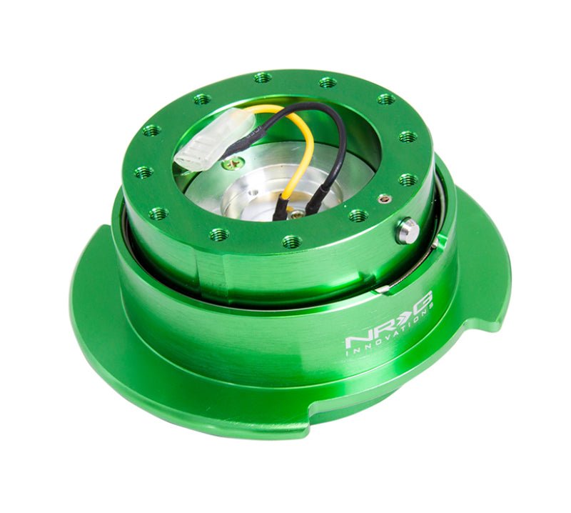 NRG Quick Release Kit Gen 2.5 - Green Body / Titanium Chrome Ring - My Store