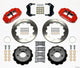 Wilwood Narrow Superlite 6R Front Hat Kit 12.88in Red 84 - 87 Corvette C4 - My Store
