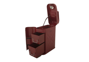compare product Rampage 1999-2019 Universal Trail Can Utility/Tool Box - Red