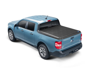 compare product Lund 22-23 Ford Maverick (4.5ft Bed) Hard Fold Tonneau Cover - Black