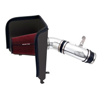 compare product Spectre 07-11 Toyota Tundra V8-5.7L F/I Air Intake Kit - Polished w/Red Filter