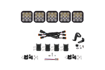 compare product Diode Dynamics SS5 Sport Universal CrossLink 5-Pod Lightbar - White Driving