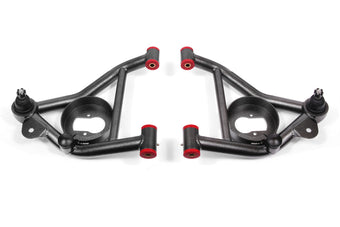 compare product BMR 82-92 Chevy Camaro / 82-92 Firebird Non-Adj. Lower A-Arms (Polyurethane) - Black Hammertone