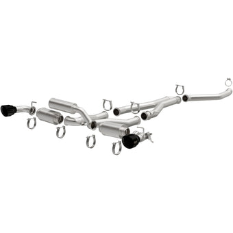 compare product MagnaFlow 2020+ Toyota Supra SPEQ Series Cat-Back Performance Exhaust System w/ Black Chrome Tips