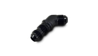 Vibrant - 3AN Bulkhead Adapter 45 Degree Elbow Fitting - Anodized Black Only - My Store