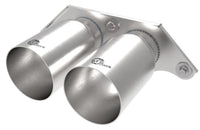 aFe Power Mach Force Xp 4in 304 SS Bolt - On Exhaust Tips Brushed 14 - 19 Porsche 911 GT3 3.8L/4.0L - My Store