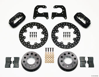 compare product Wilwood Forged Dynalite Rear Drag Kit Drilled Rotor 58-64 Olds/Pont .690in Studs
