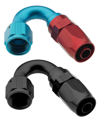 compare product Fragola -6AN x 150 Degree Pro-Flow Hose End - Black