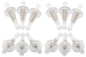 compare product K&N 0.25in Flange 2.15in Length 1in OD Sintered Porous Bronze Fuel Filter (Set of 12)