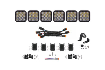 compare product Diode Dynamics SS5 Sport Universal CrossLink 6-Pod Lightbar - White Driving