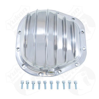 compare product Yukon Gear Polished Aluminum Cover Ford 10.25in and 10.5in Ford