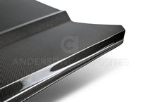 Anderson Composites 15 - 17 Ford Mustang Eco Boost Type - OE Double Sided Hood - My Store