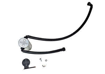 compare product J&L 20-25 Chevrolet Corvette 6.2L LT2 Targa Top Passenger Side Oil Separator 3.0 - Clear Anodize
