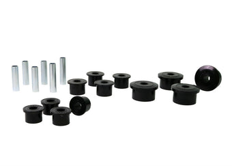 compare product Whiteline 1986-1999 Jeep Cherokee Spring - Eye Front/Rear And Shackle Bushing