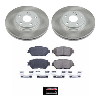 compare product Power Stop 02-04 Toyota Camry Front Semi-Coated Rotor Kit