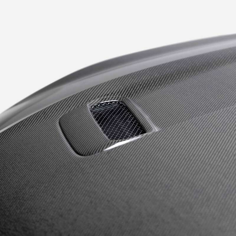 Anderson Composites 21 - 23 Ford Mustang Mach 1 Type - SK Double - Sided Carbon Fiber Hood - My Store