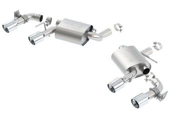 compare product Borla 16 Chevy Camaro SS 6.2L w/ Dual NPP Atak Quad RD RL Tips Dual Exit Rear Section Exhaust