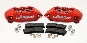 compare product Wilwood DPHA Front Caliper & Pad Kit Red Honda / Acura w/ 262mm OE Rotor