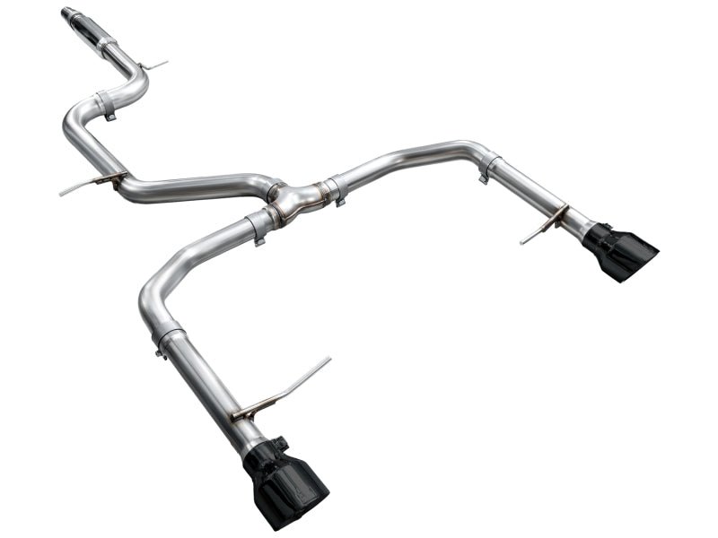 AWE Tuning 22 - 25 Volkswagen Jetta GLI Track Edition Exhaust - Diamond Black Tips - My Store