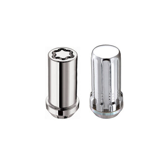 compare product McGard SplineDrive Tuner 6 Lug Install Kit w/Locks & Tool (Cone) M14X1.5 / 1in. Hex - Chrome