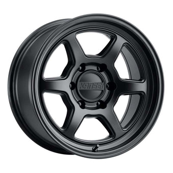 compare product Kansei K14MB Roku 17x8.5in / 5x150 BP / -10mm Offset / 110.3mm Bore - Matte Black Wheel