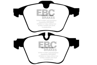 compare product EBC 13-15 Jaguar XF 3.0 Supercharged Yellowstuff Front Brake Pads