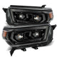 AlphaRex 10 - 13 Toyota 4Runner PRO - Series Proj Headlights Plank Style Alpha Blk w/Seq Signal/DRL - My Store