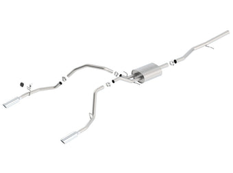 compare product Borla 14 Silv/Sierra 1500 5.3L AT/MT Crew Cab STD Bed ATAK Cat-Back Exhaust