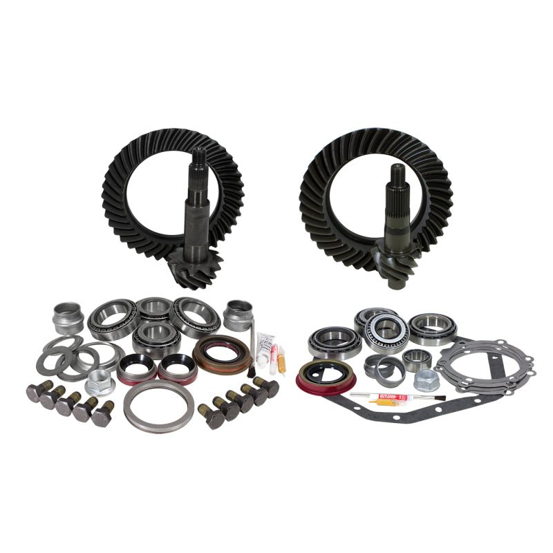 Yukon Gear & Install Kit Package for Reverse Rotation Dana 60 & 88 & Down GM 14T 4.56 Thick - My Store