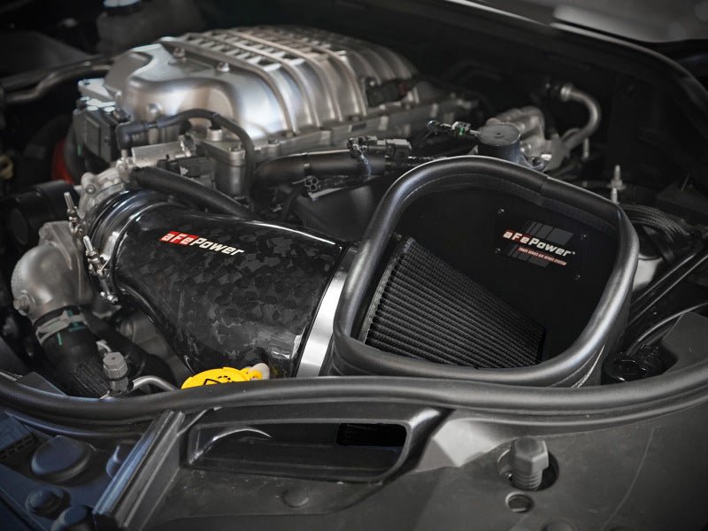aFe 2021 Dodge Durango SRT Hellcat Track Series Carbon Fiber Cold Air Intake System w/ Pro 5R Filter - My Store