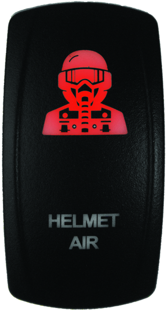 compare product DragonFire Racing Lighted Switch Hel Air On/Off Red