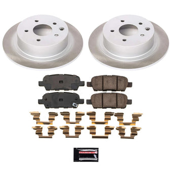 compare product Power Stop 07-10 Nissan Altima Rear Semi-Coated Rotor Kit
