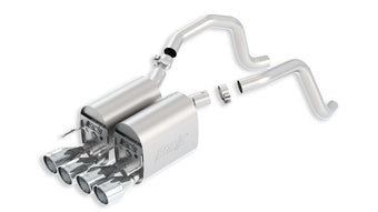 compare product Borla 05-08 Corvette Coupe/Conv 6.0L/6.2L 8cyl 6spd RWD Touring SS Exhaust (rear section only)