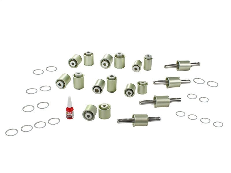 aFe Control PFADT Steel Frame Solid Spherical Control Arm Bearings Set; Chevy Corvette C5 / C6 97 - 13 - My Store