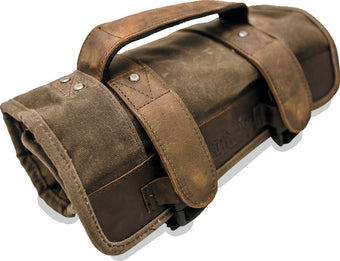 compare product Burly Brand Voyager Tool Roll - Dark Oak