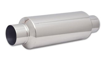 compare product Vibrant SS Resonator (Standard Design) 3in inlet/outlet x 18in long w/ 5in OD resonator body